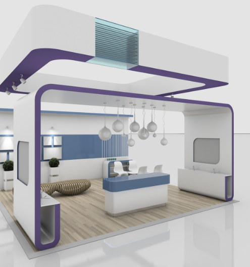 Diseño de stands modernos